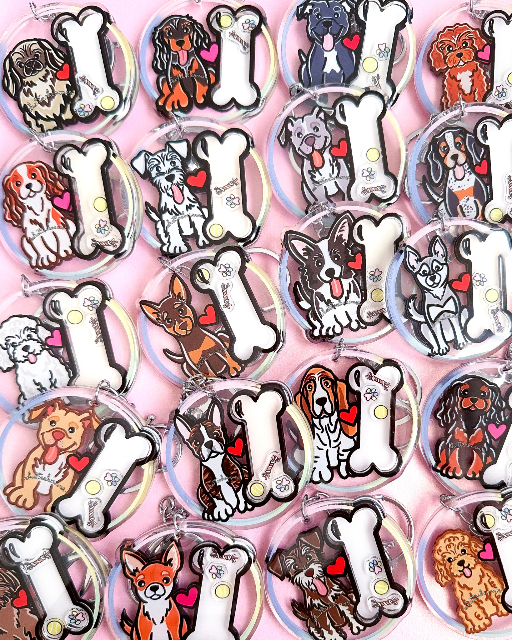 Dog Keychains