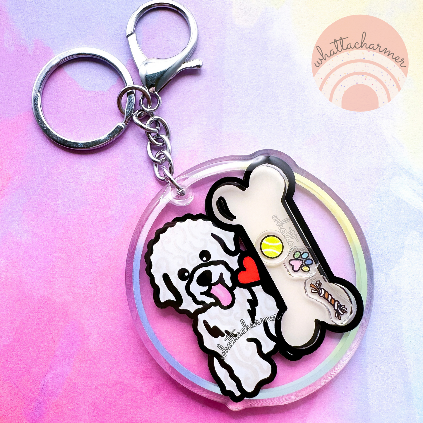 Bichon Frise Christmas Ornament
