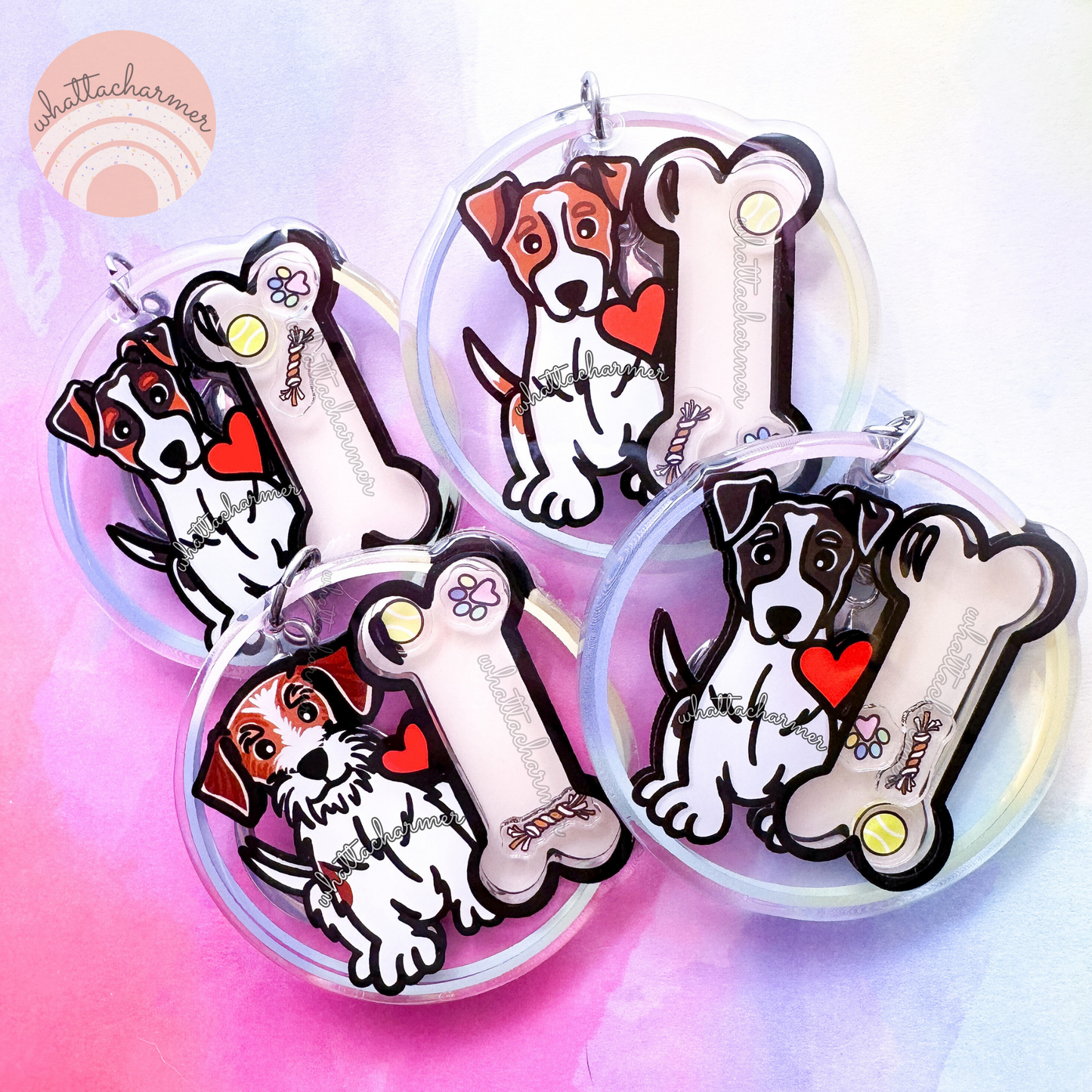 Jack Russell Terrier Christmas Ornament