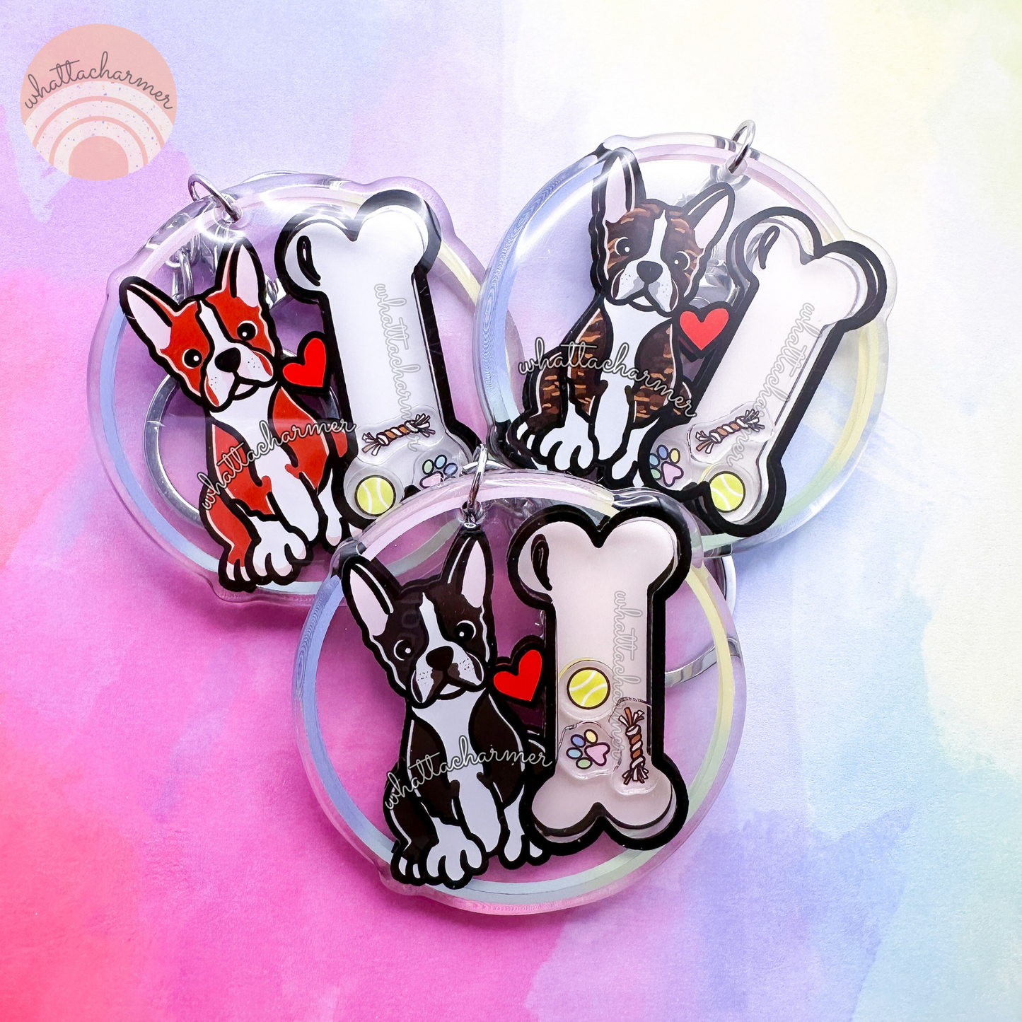 Boston Terrier Christmas Ornament