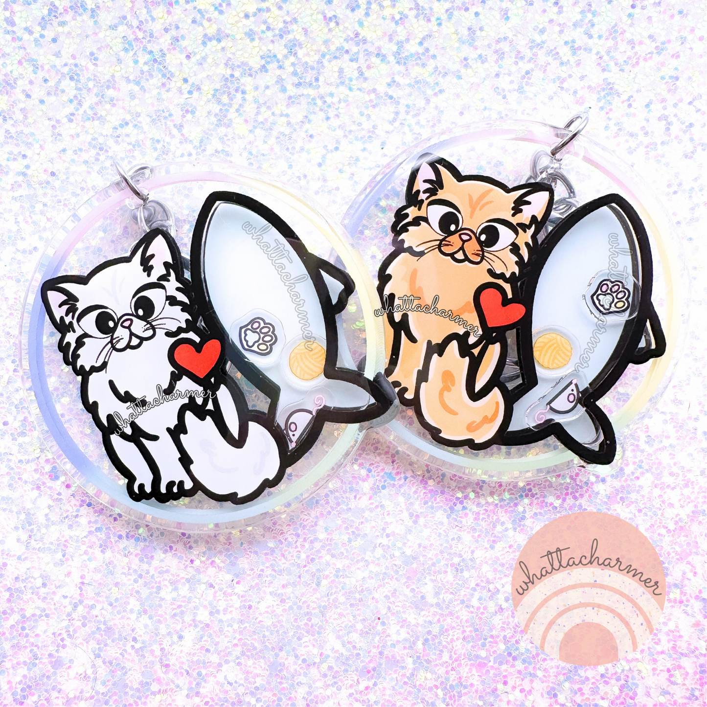 Persian Cat Christmas Ornament