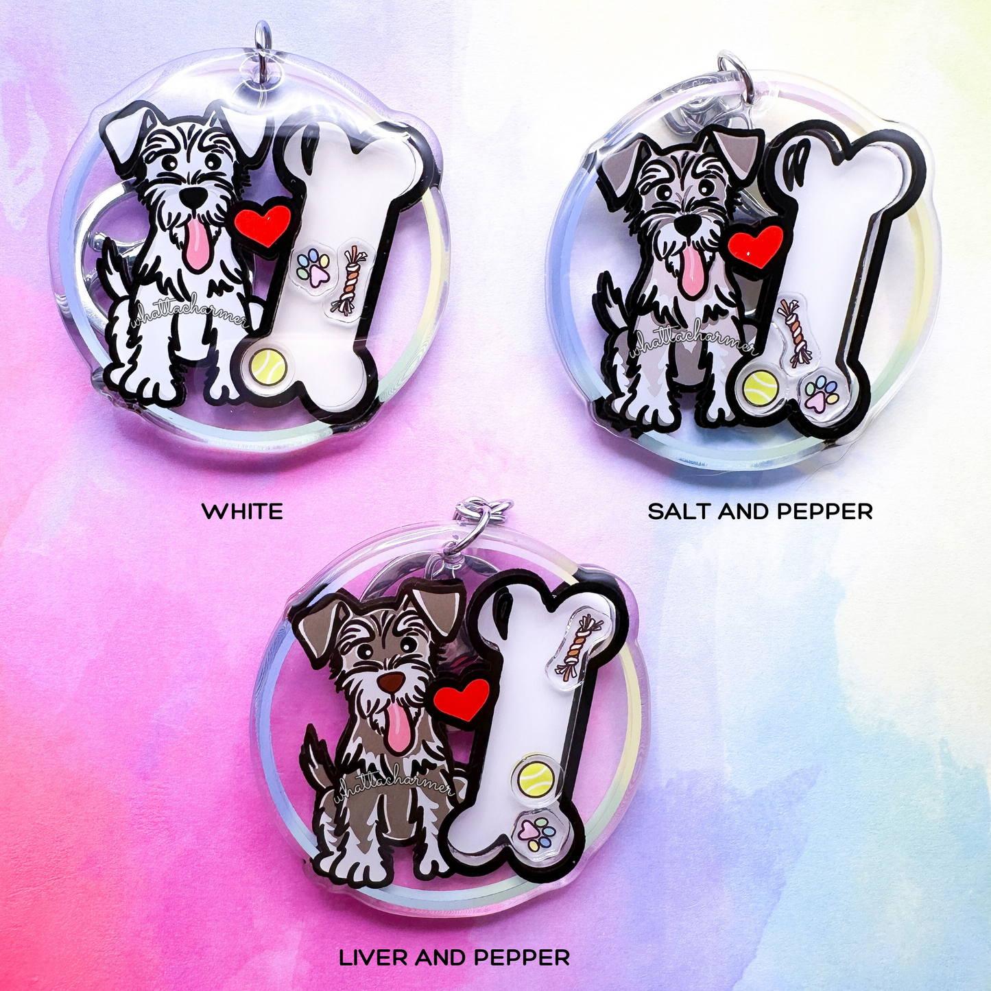 Schnauzer Christmas Ornament