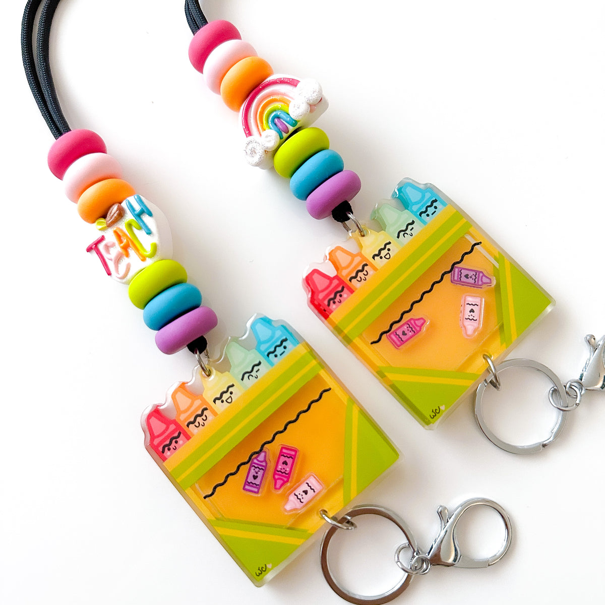 Personalized Teacher Supplies Lanyard – WhattaCharmer