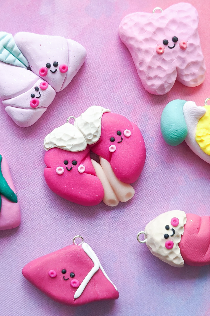 Anatomy Organ Charms