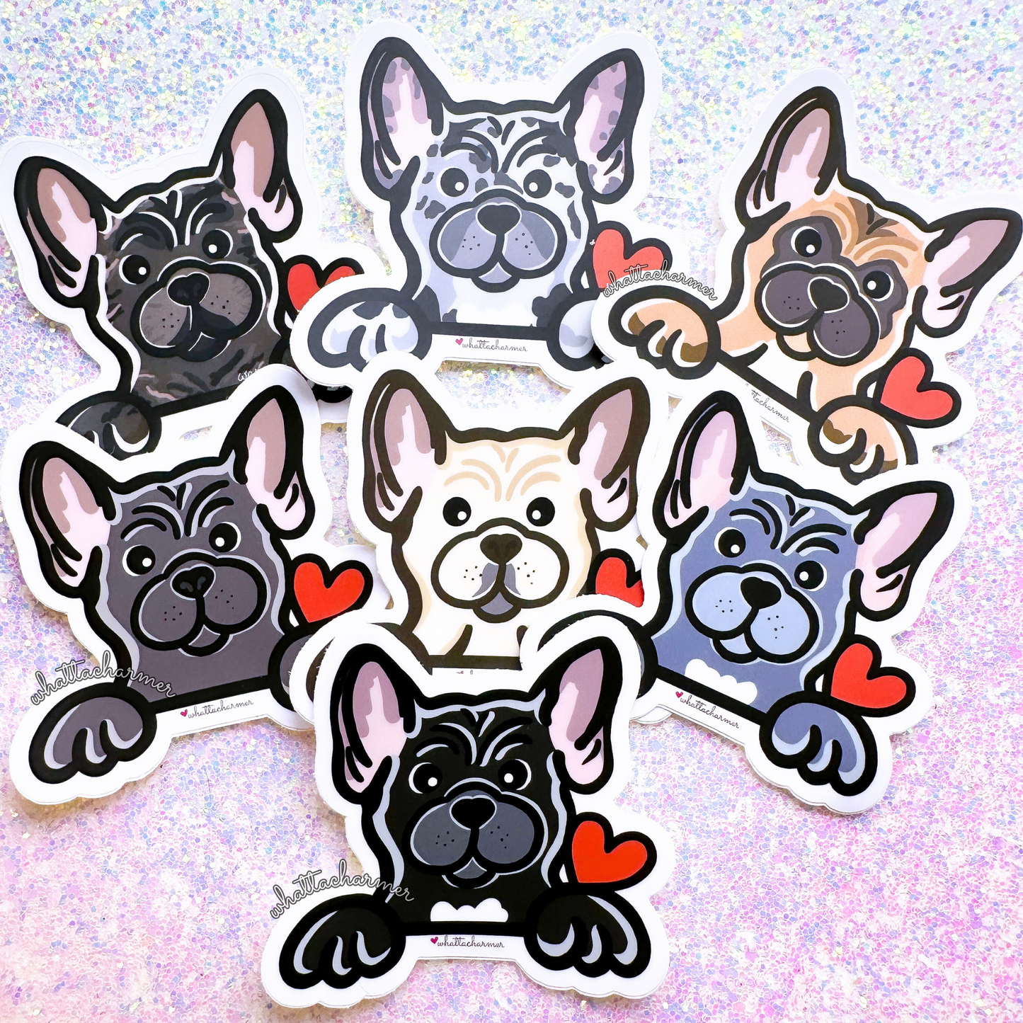 French Bull Dog Sticker