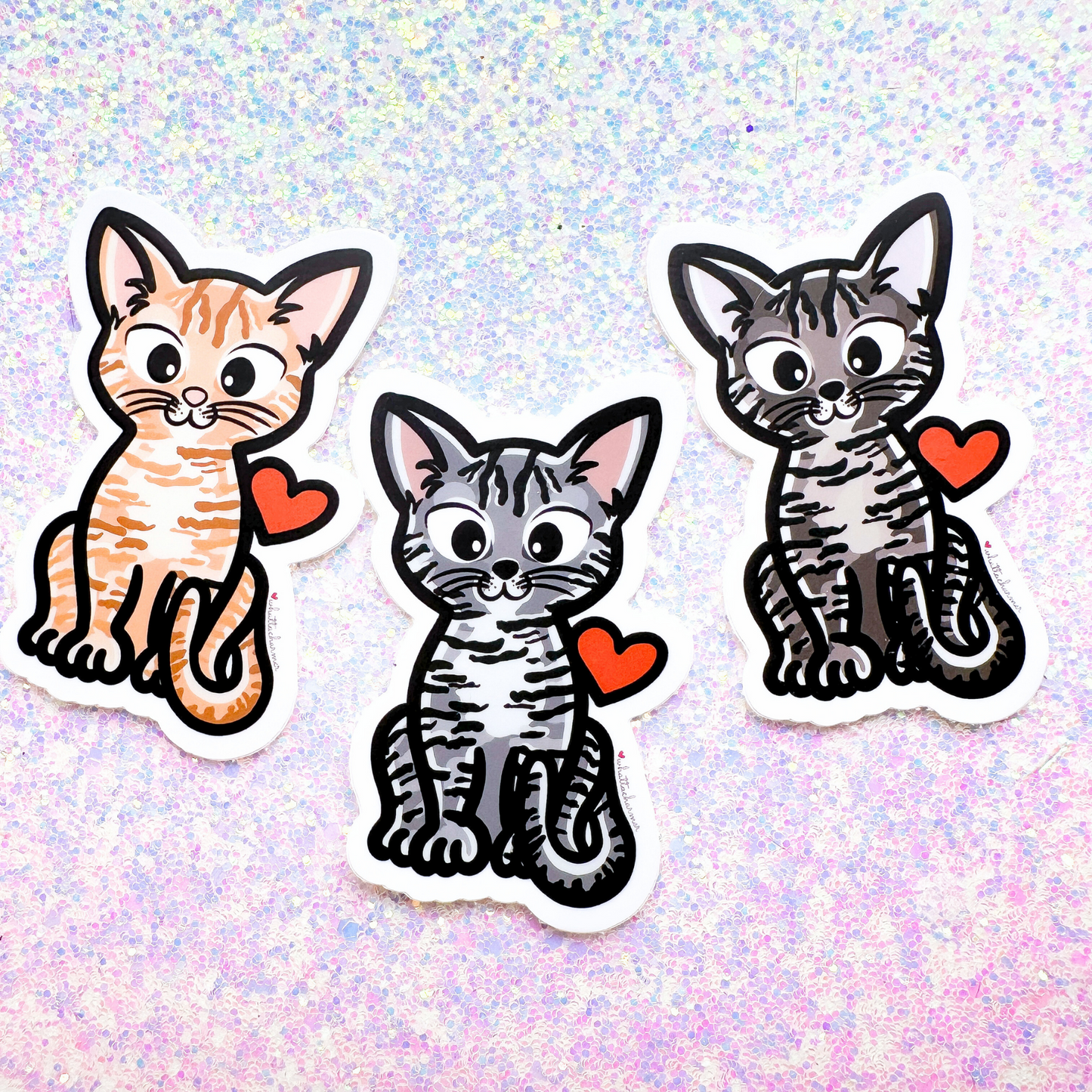 Tabby Cat Sticker