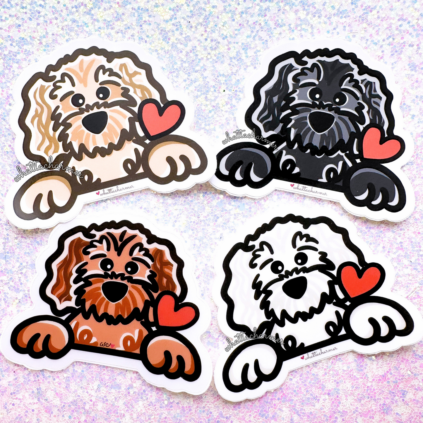 Goldendoodle Sticker