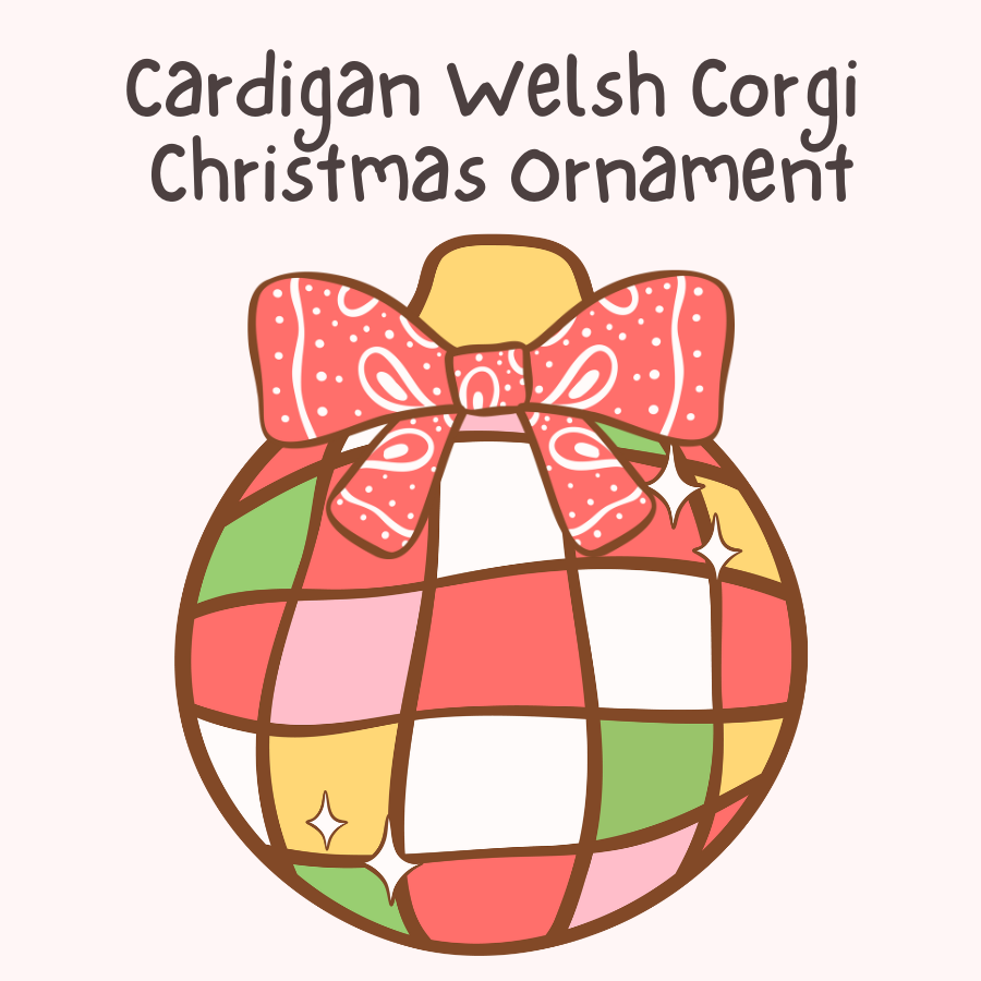 Cardigan Welsh Corgi Christmas Ornament