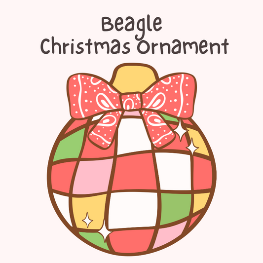 Beagle Christmas Ornament