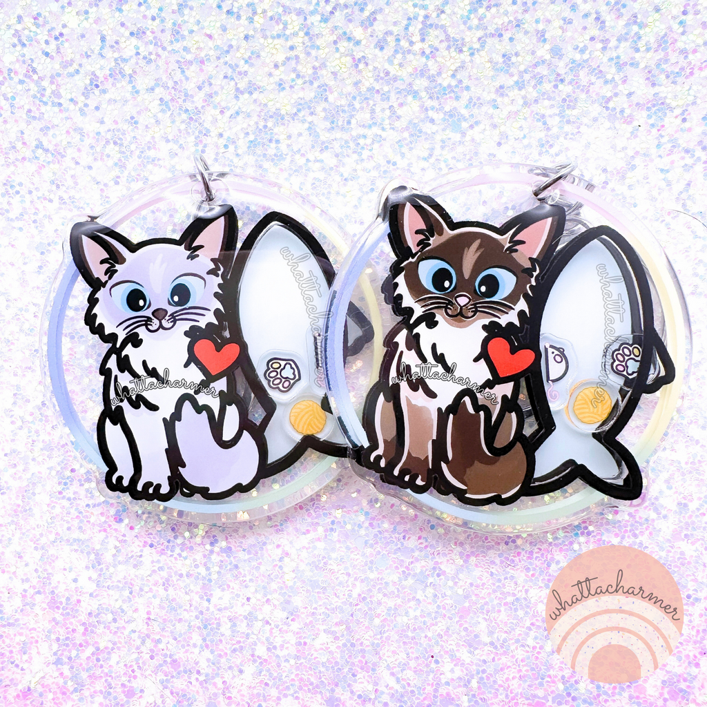 Ragdoll Cat Christmas Ornament
