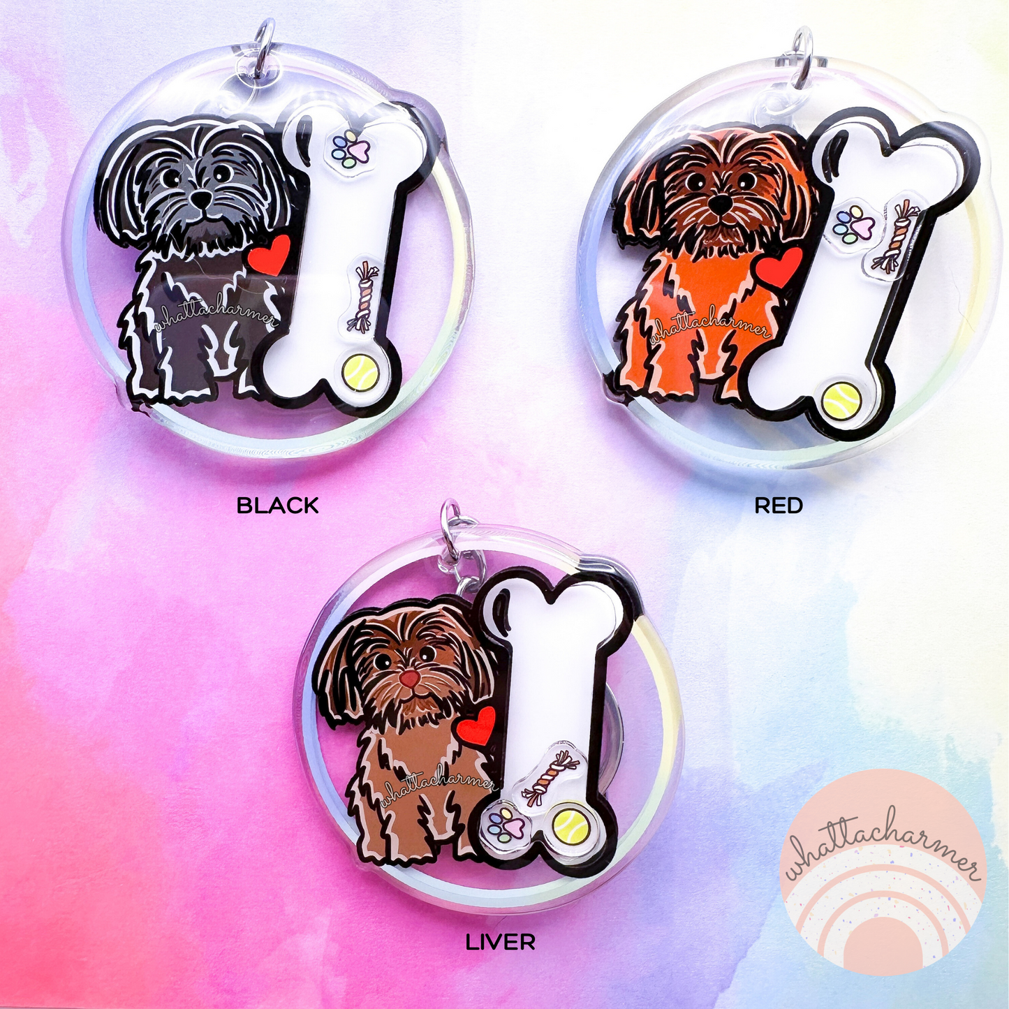 Shih Tzu Shaker Lanyard