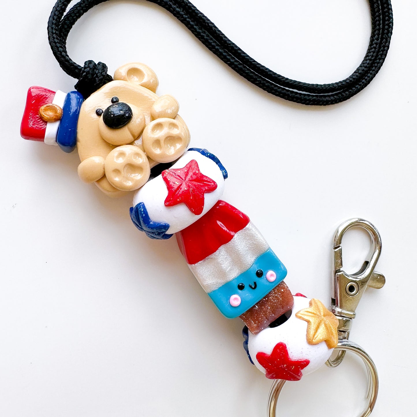 July 4th Lanyard