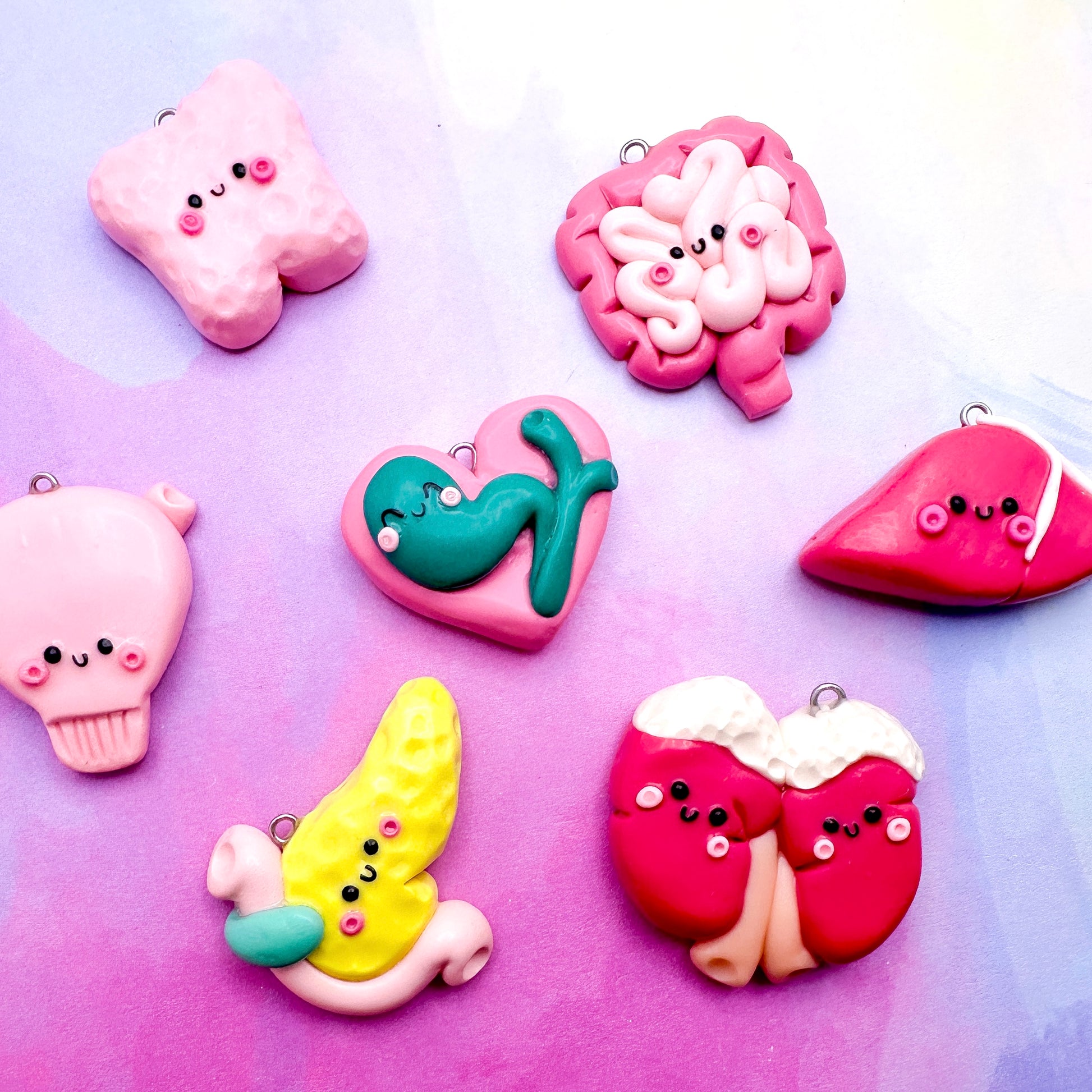 Anatomy Organ Charms
