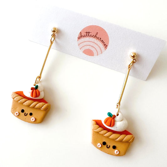 Pumpkin Pie Earrings