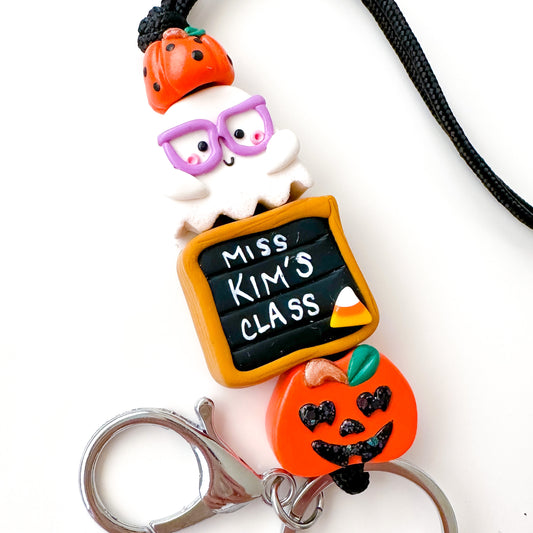 Teacher Ghouls Lanyard