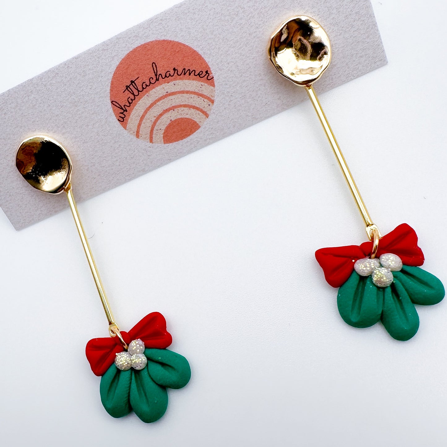 Mistletoe Drop Earrings