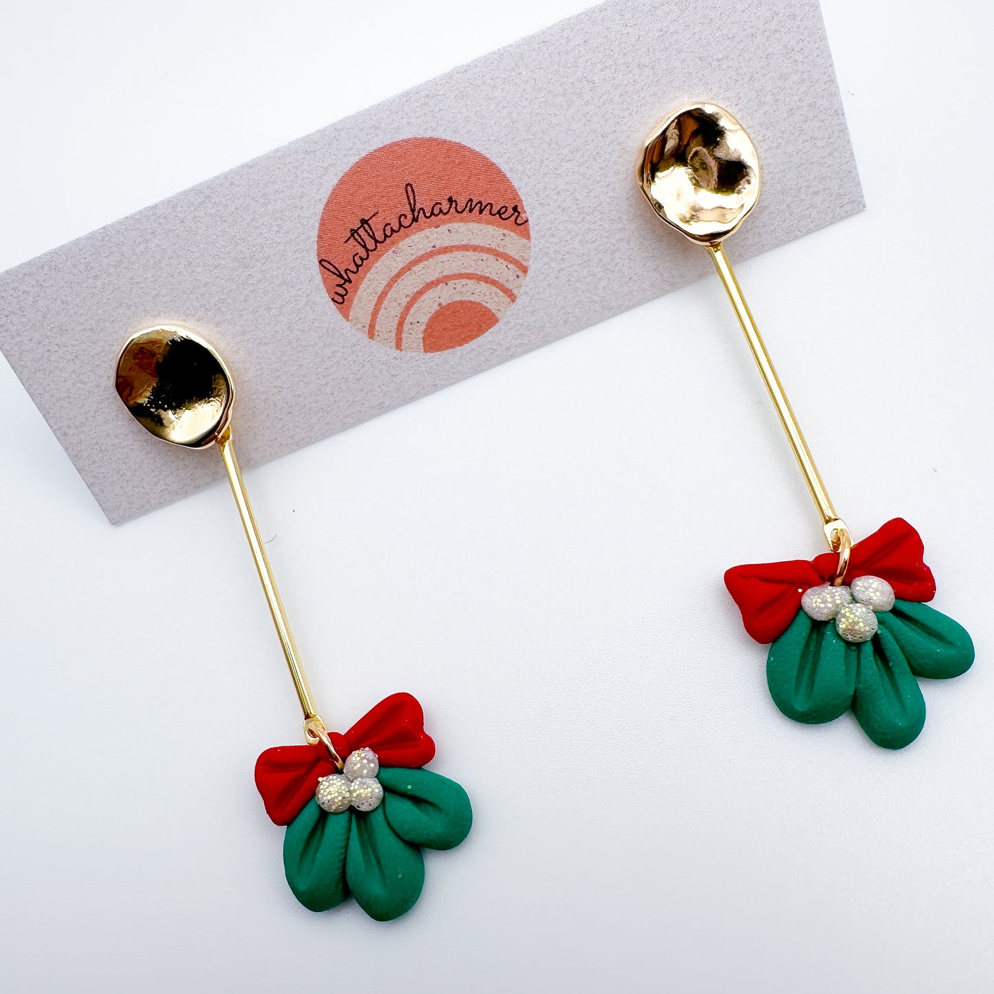 Mistletoe Drop Earrings