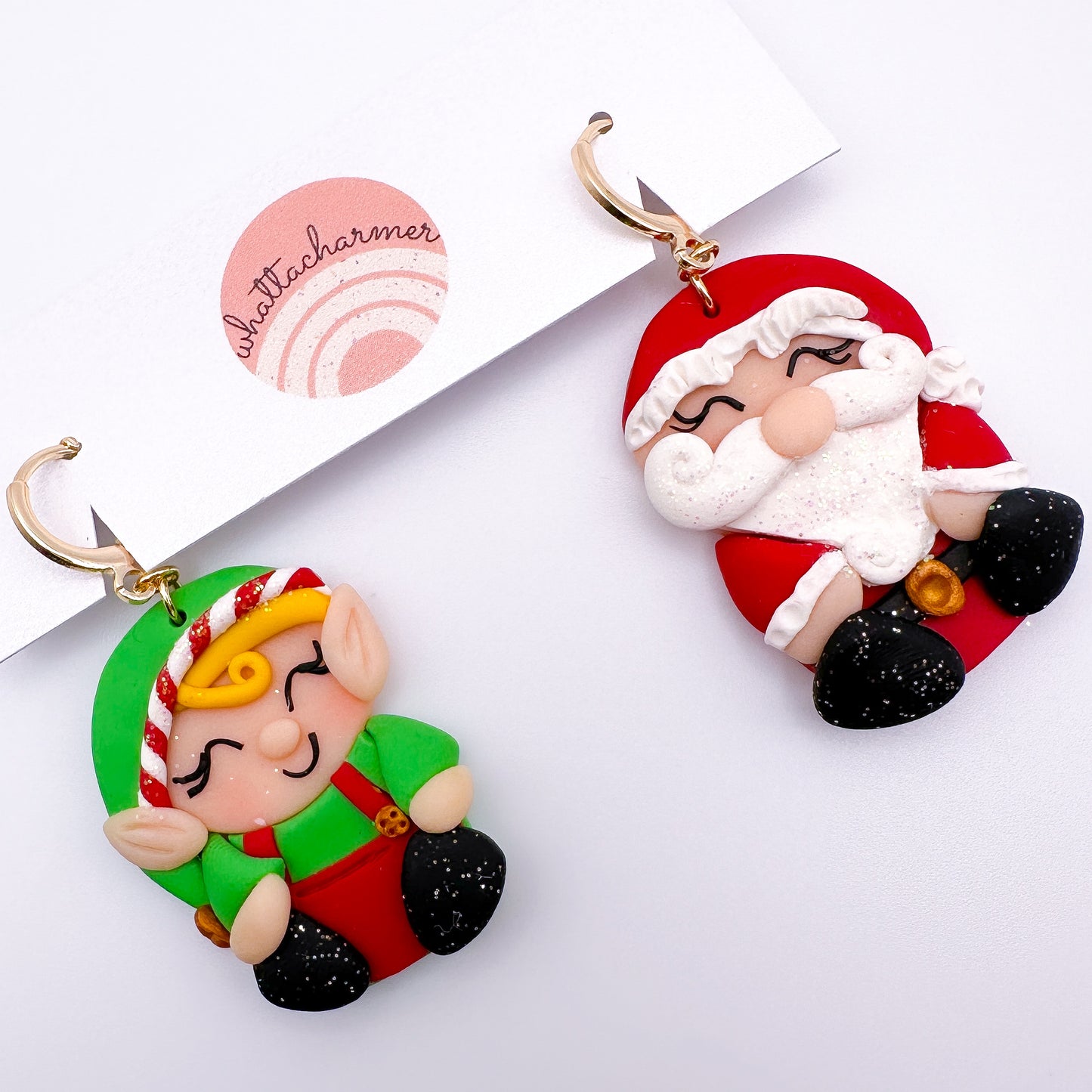 Santa and Friends Earrings