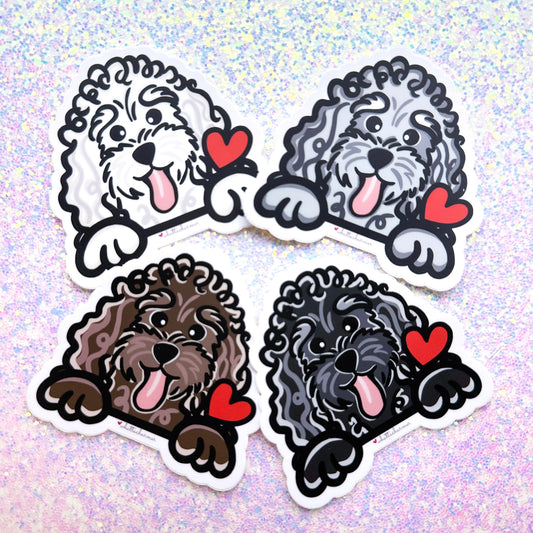 Standard Poodle Sticker