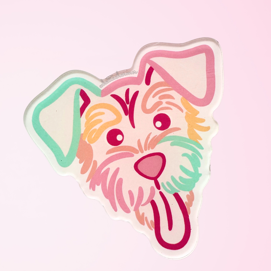 Schnauzer Magnet