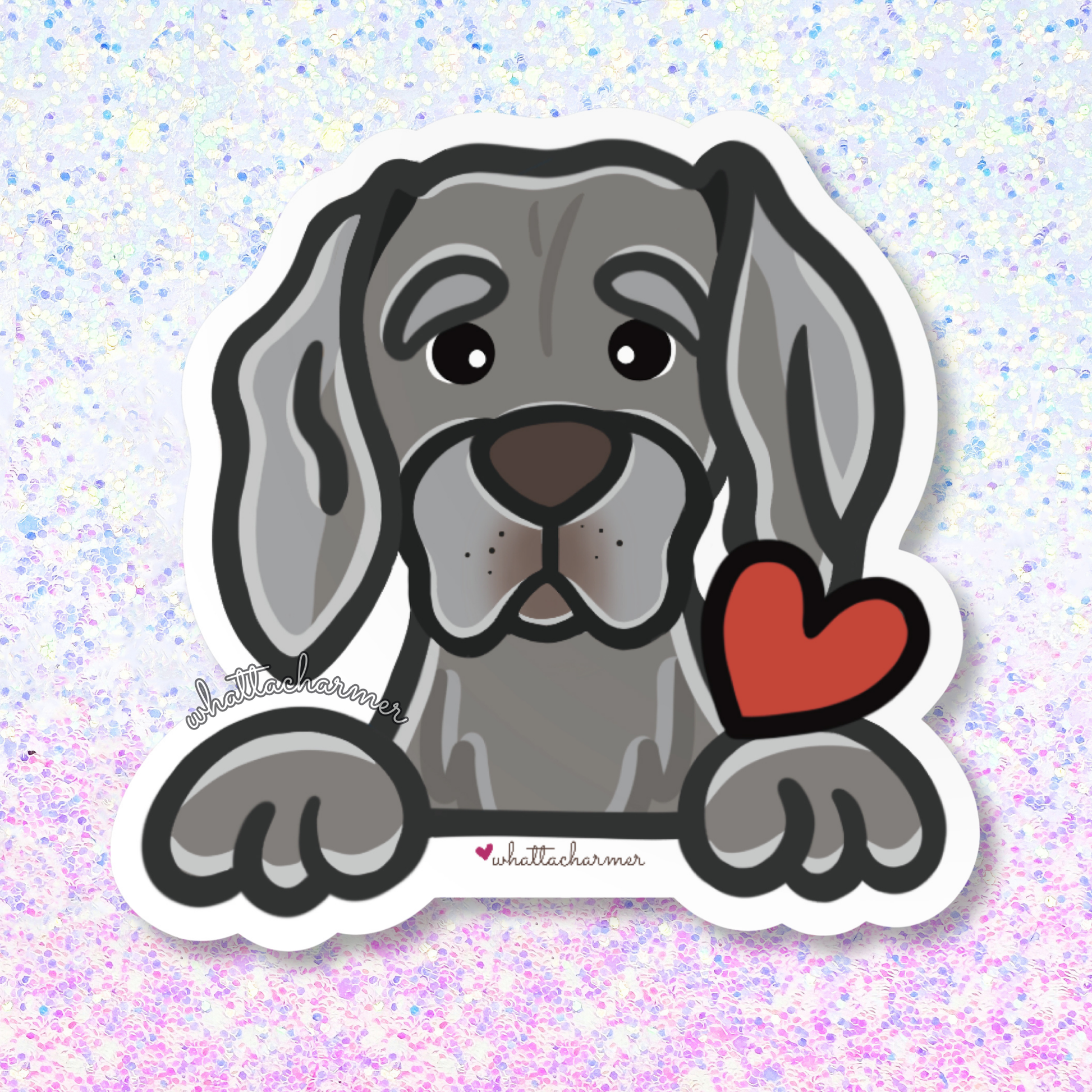 Weimaraner Sticker