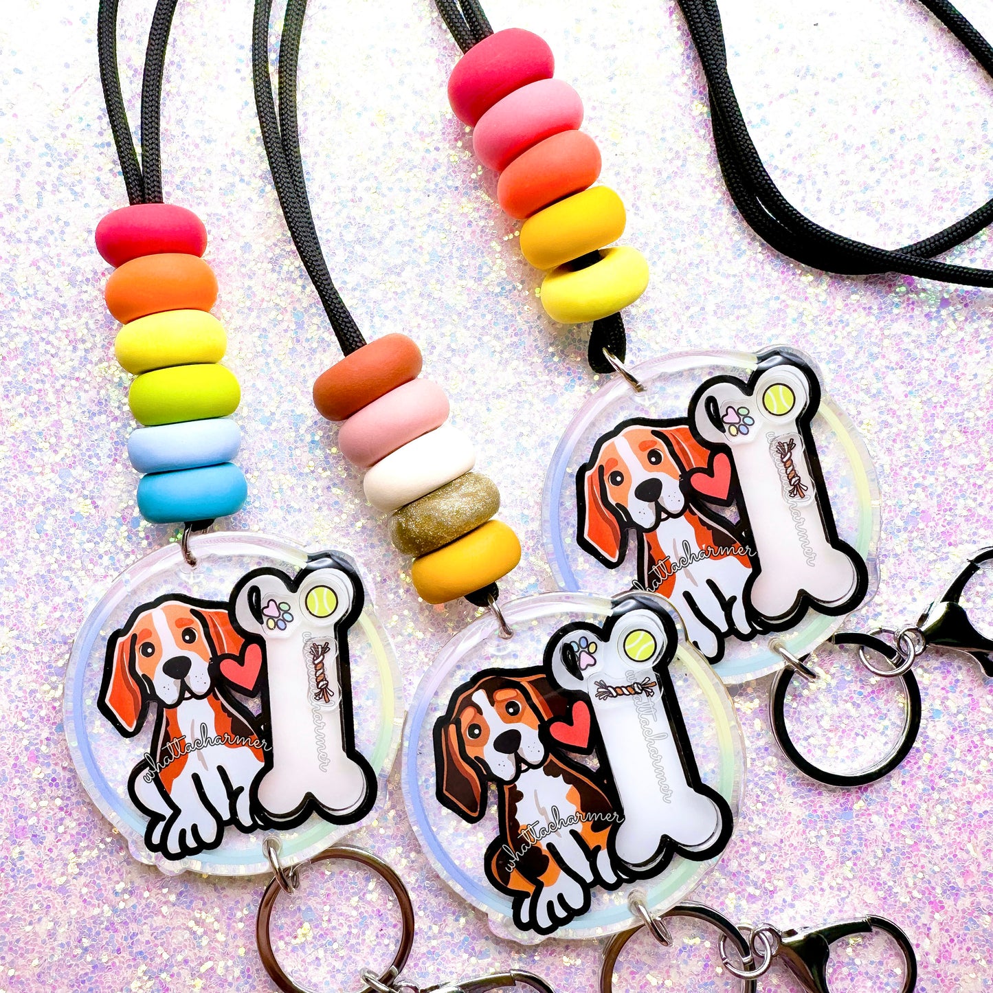 Beagle Shaker Lanyard