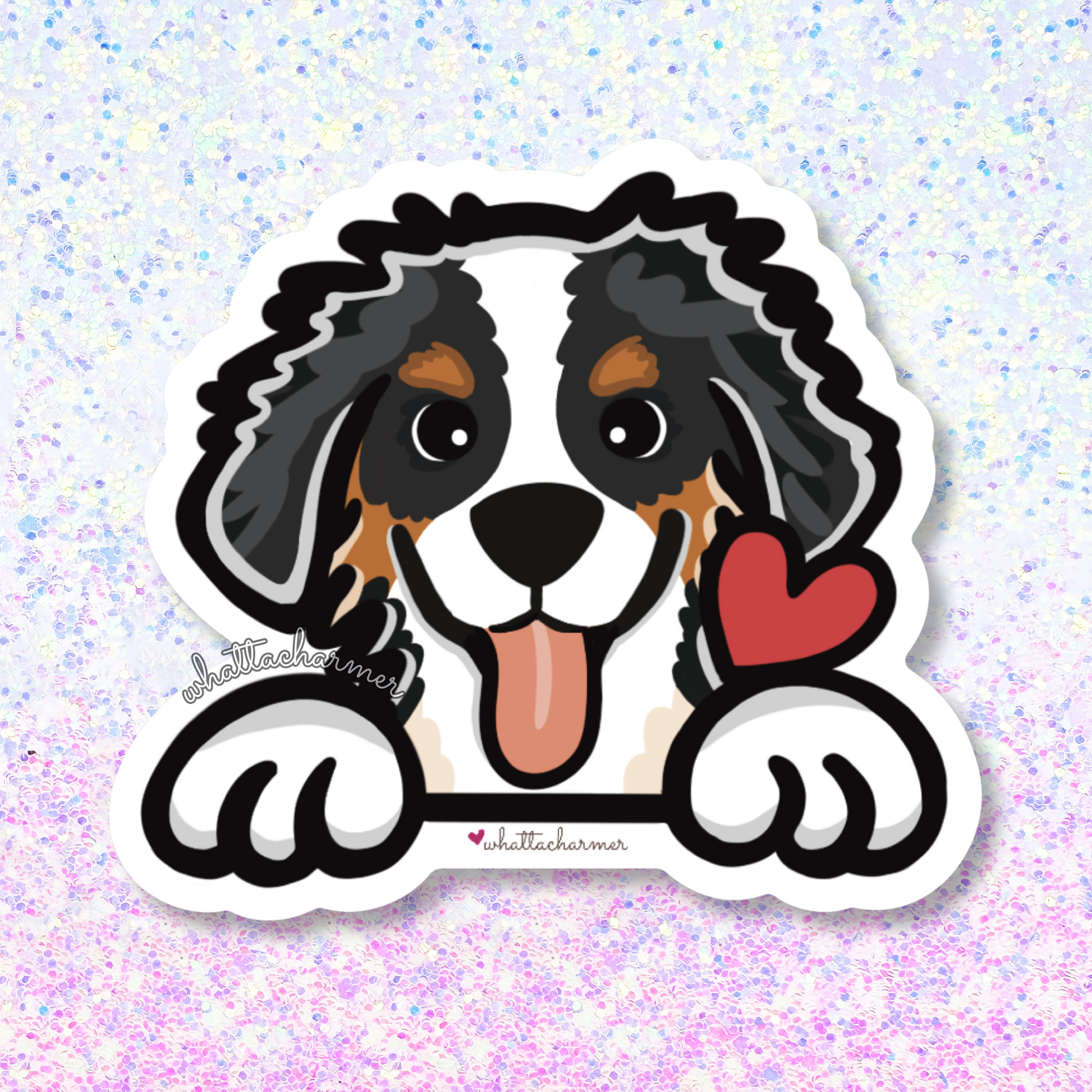 Bernese Mountain Dog Sticker