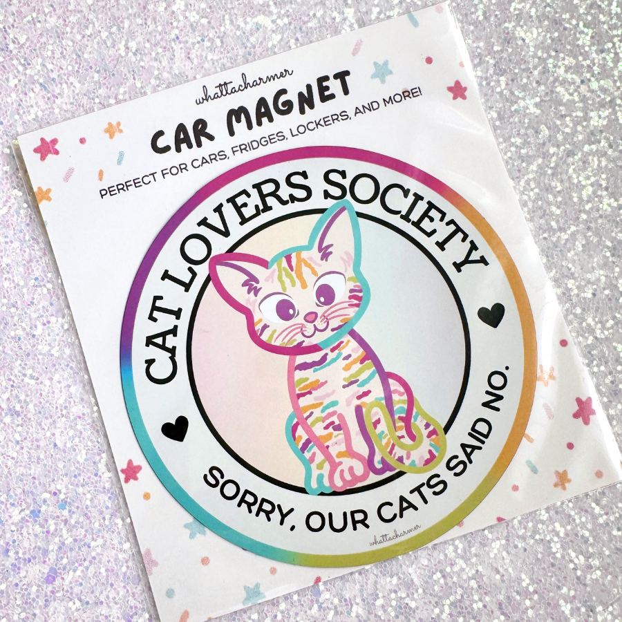 Cat Car Magnet