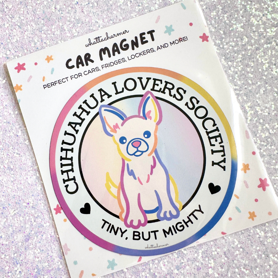 Chihuahua Car Magnet