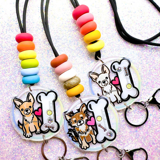 Chihuahua Shaker Lanyard