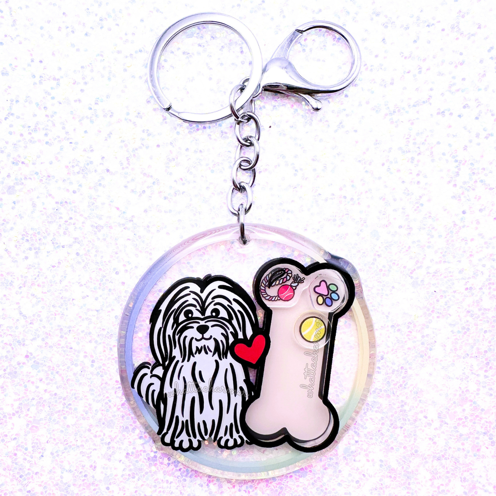 Coton de Tulear Keychain
