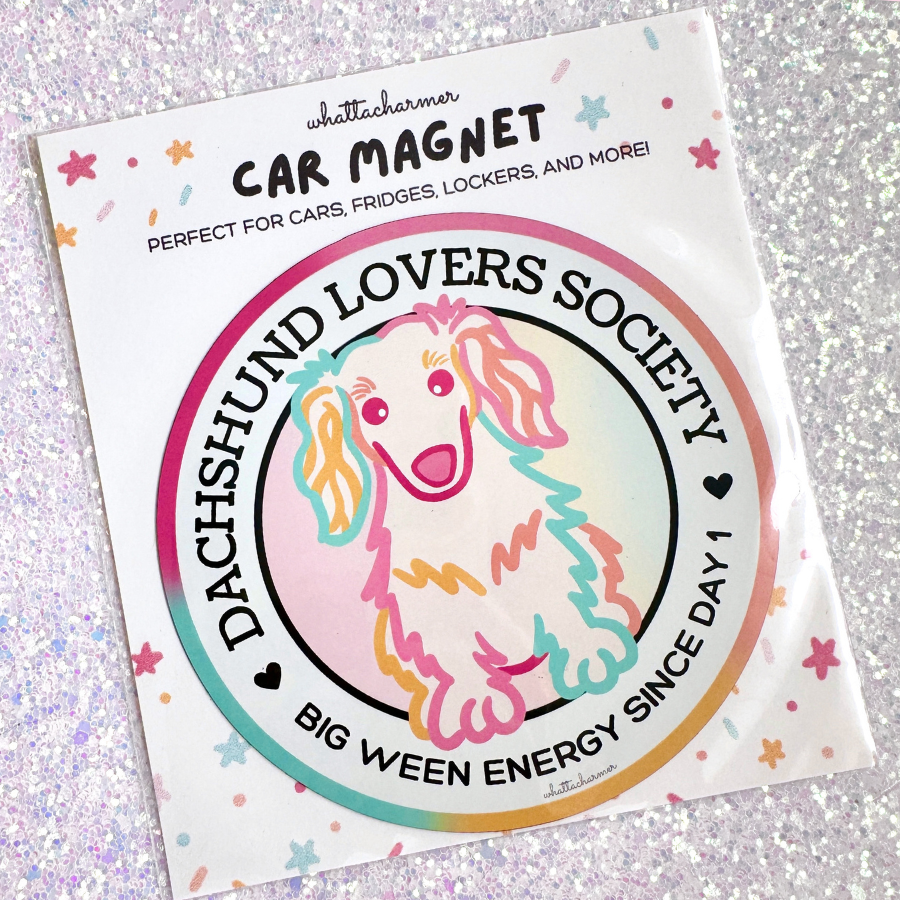 Dachshund Car Magnet