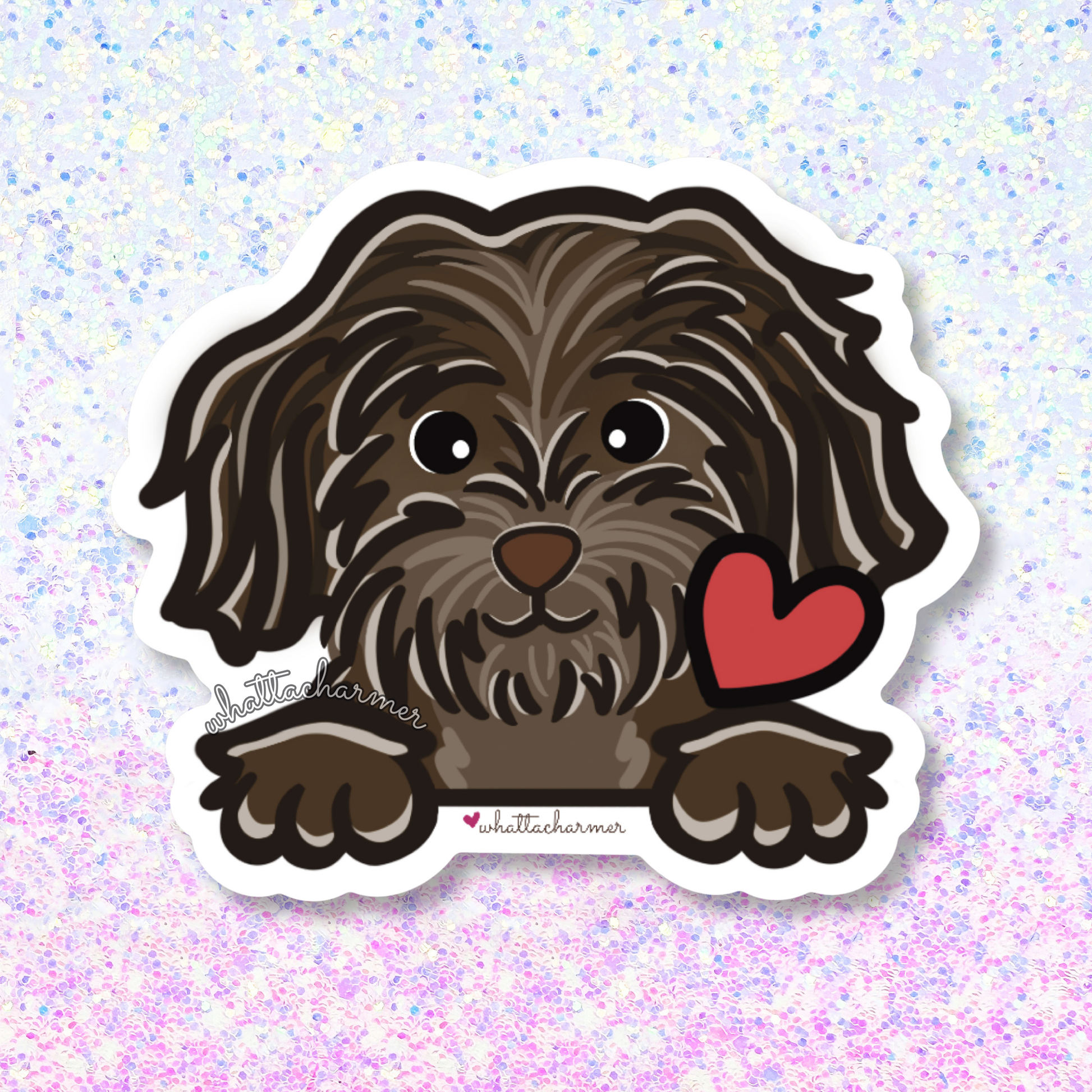 Chocolate Havanese Sticker