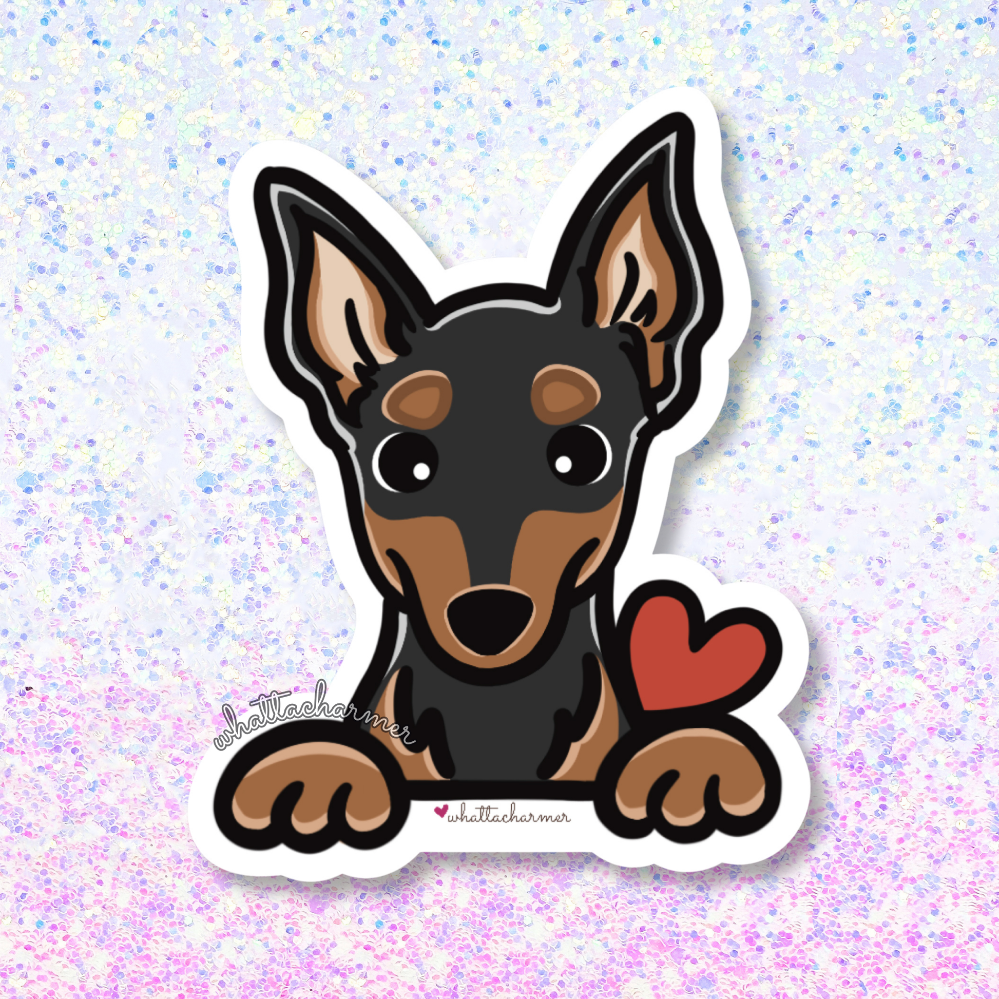 Miniature Pinscher Sticker