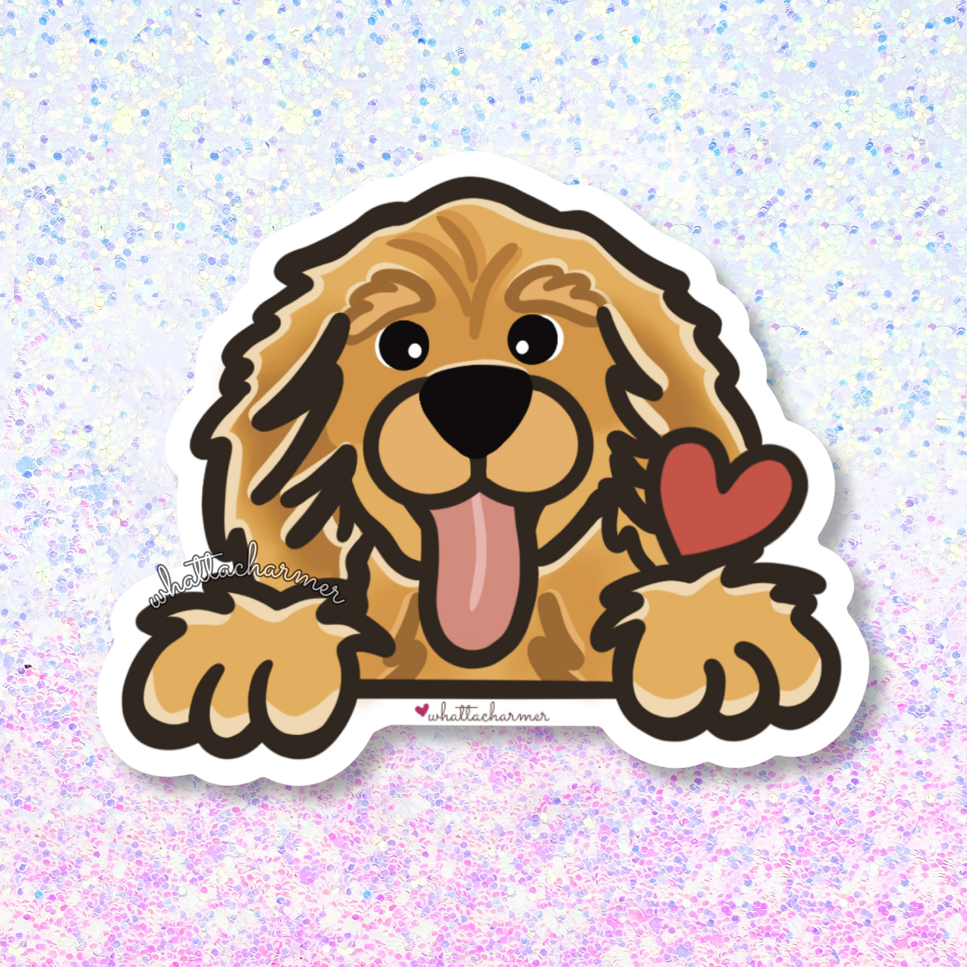 Golden Retriever Sticker