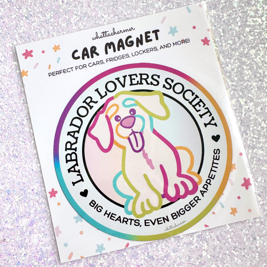 Labrador Retriever Car Magnet