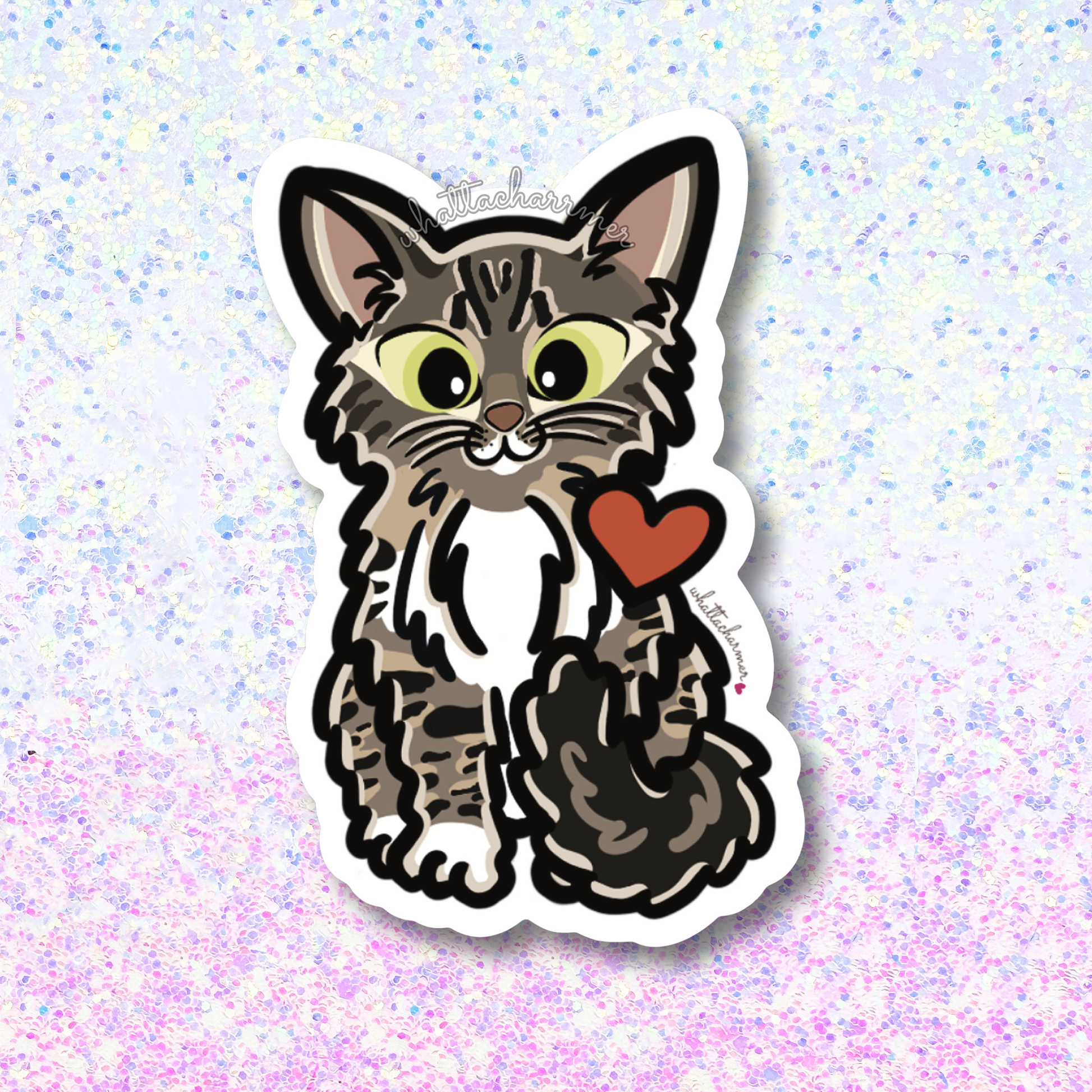 Norwegian Forest Cat Sticker