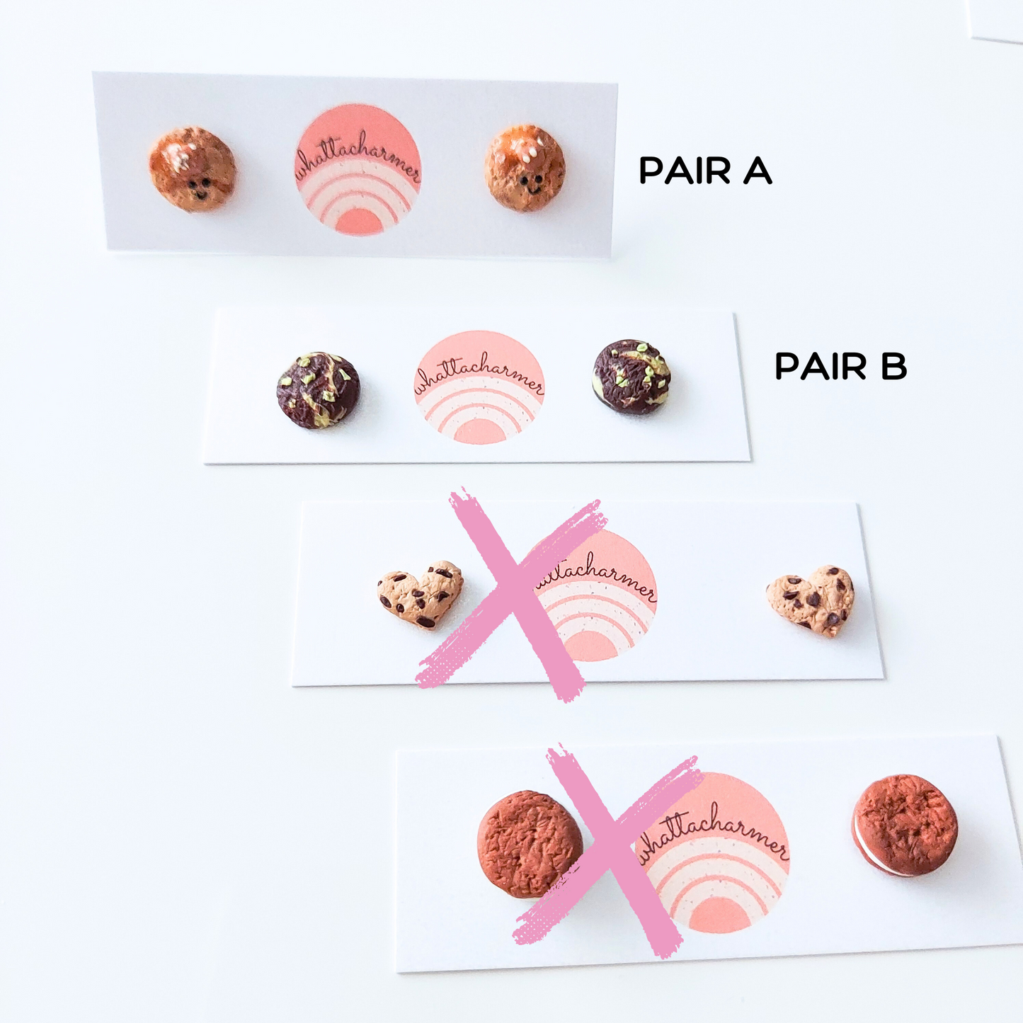 SALE Cookie Earrings