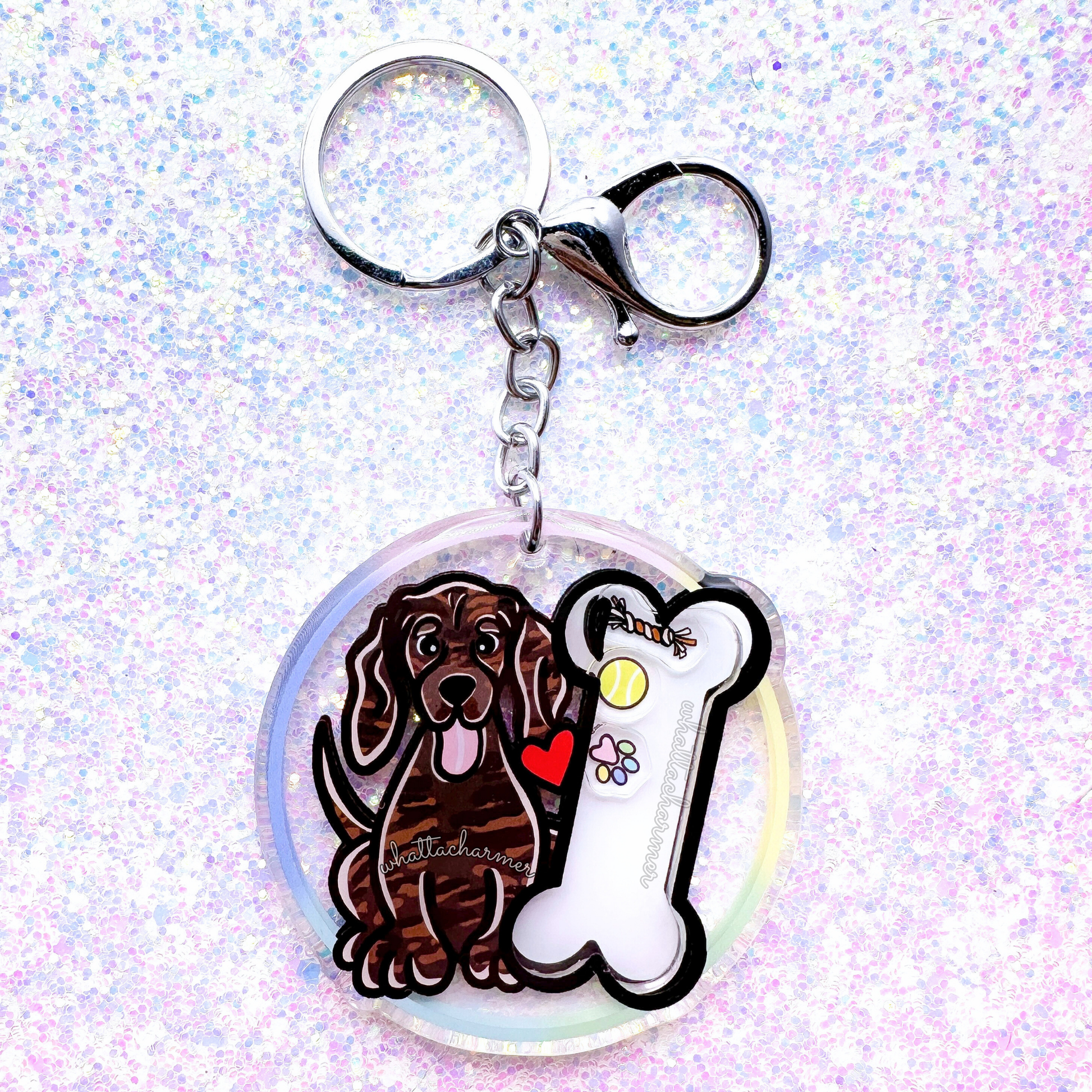Plott Hound Keychain