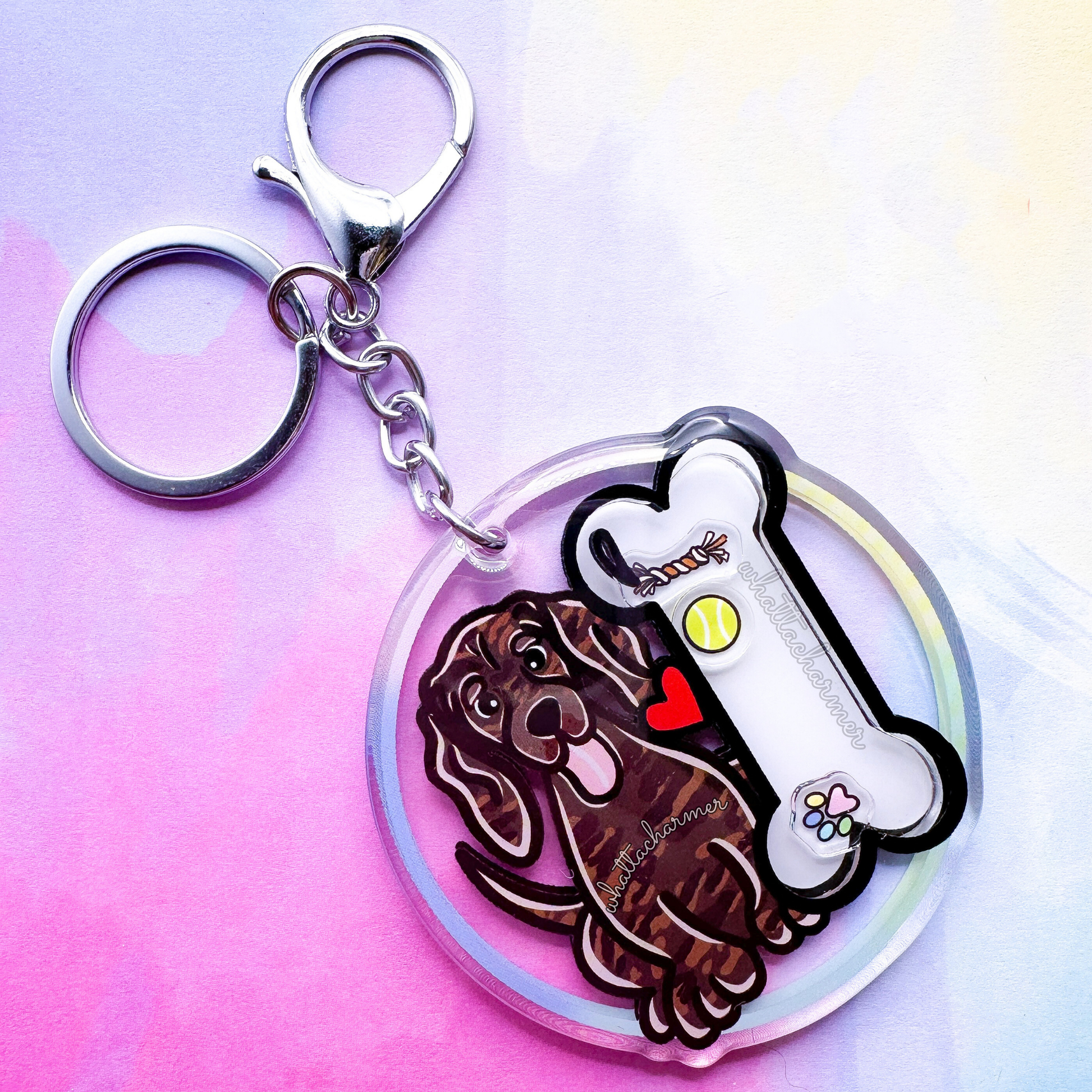 Plott Hound Keychain