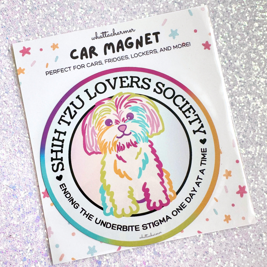 Shih Tzu Car Magnet