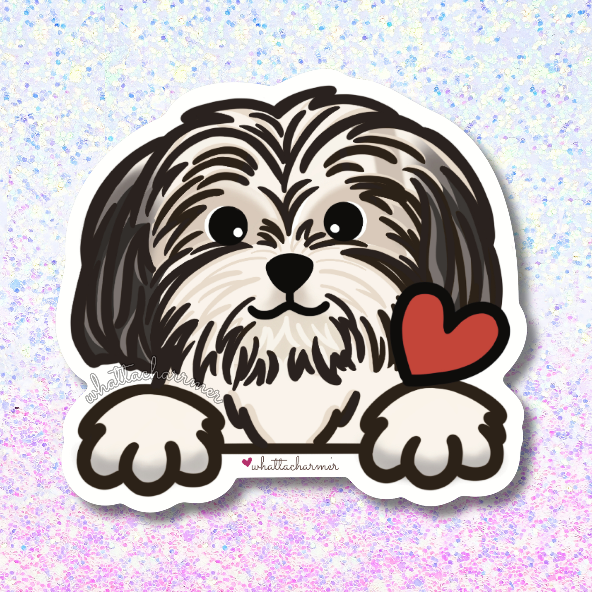 Lhasa Apso Sticker