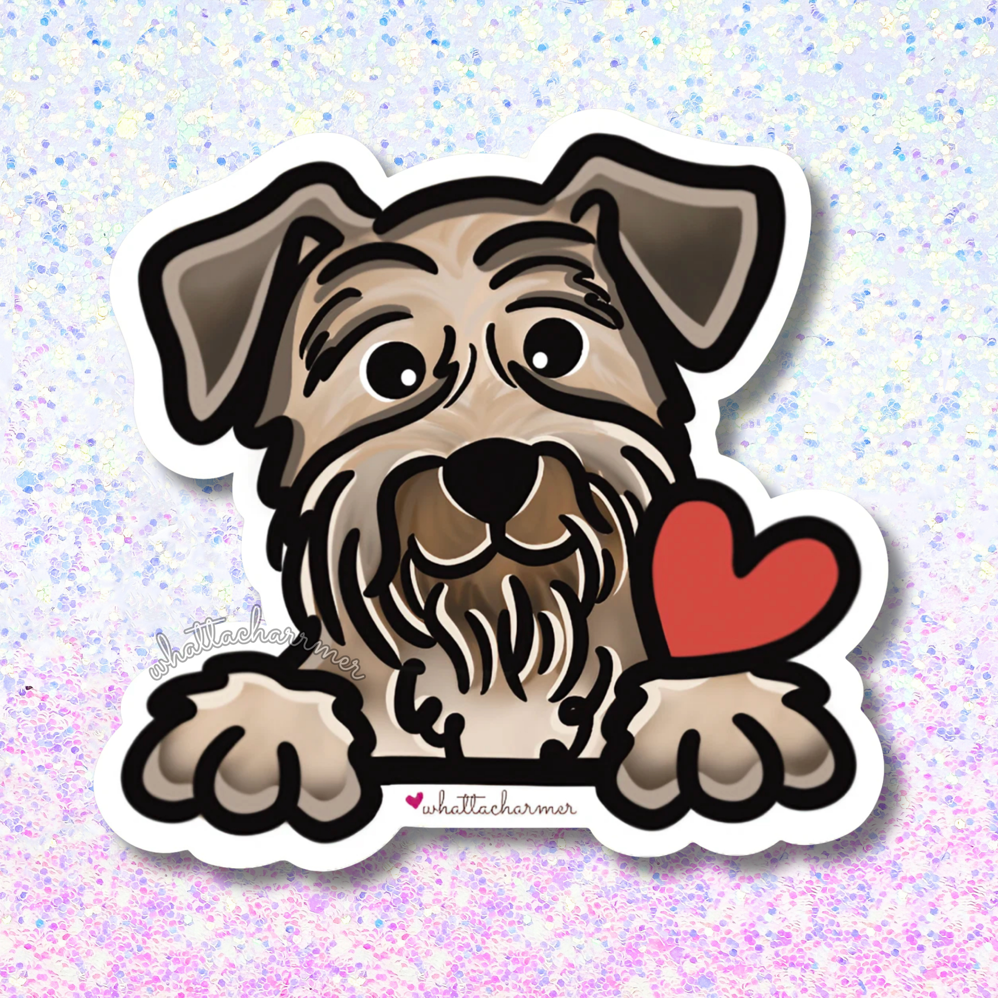 Soft-coated Wheaten Terrier Sticker