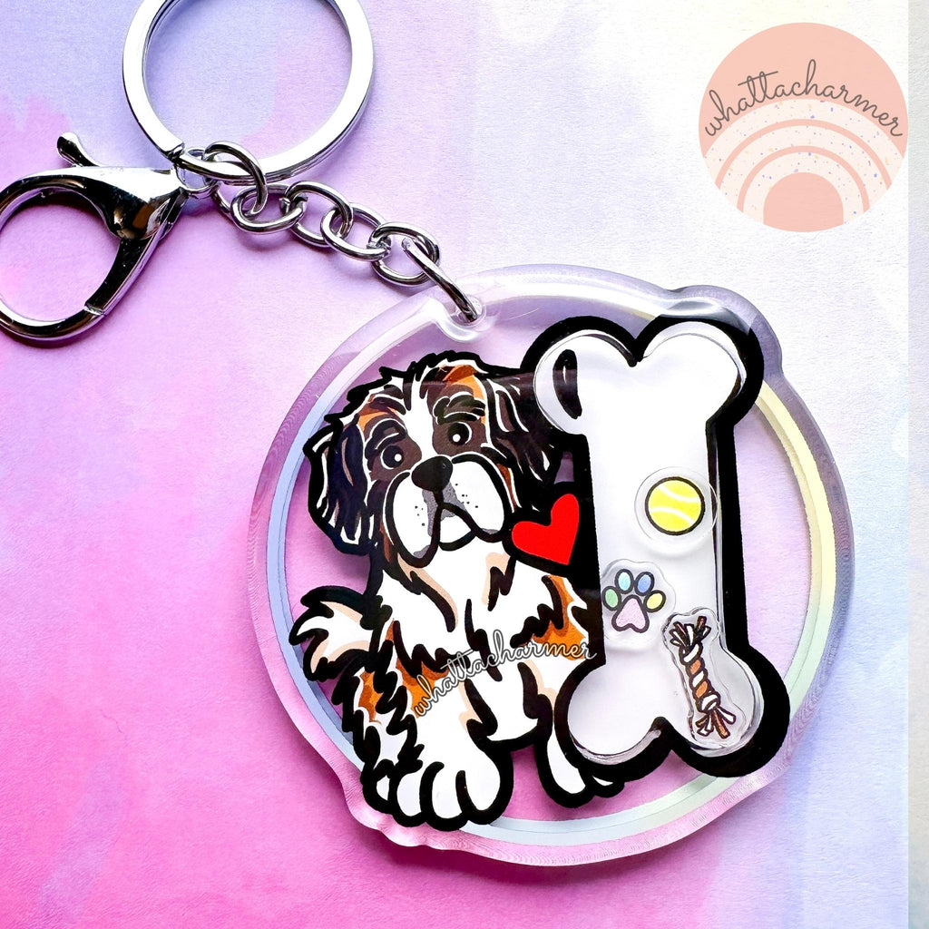 St. Bernard Keychain