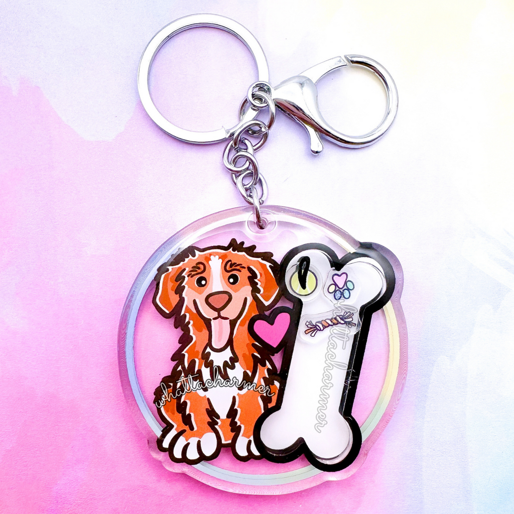 Nova Scotia Duck Tolling Retriever Keychain