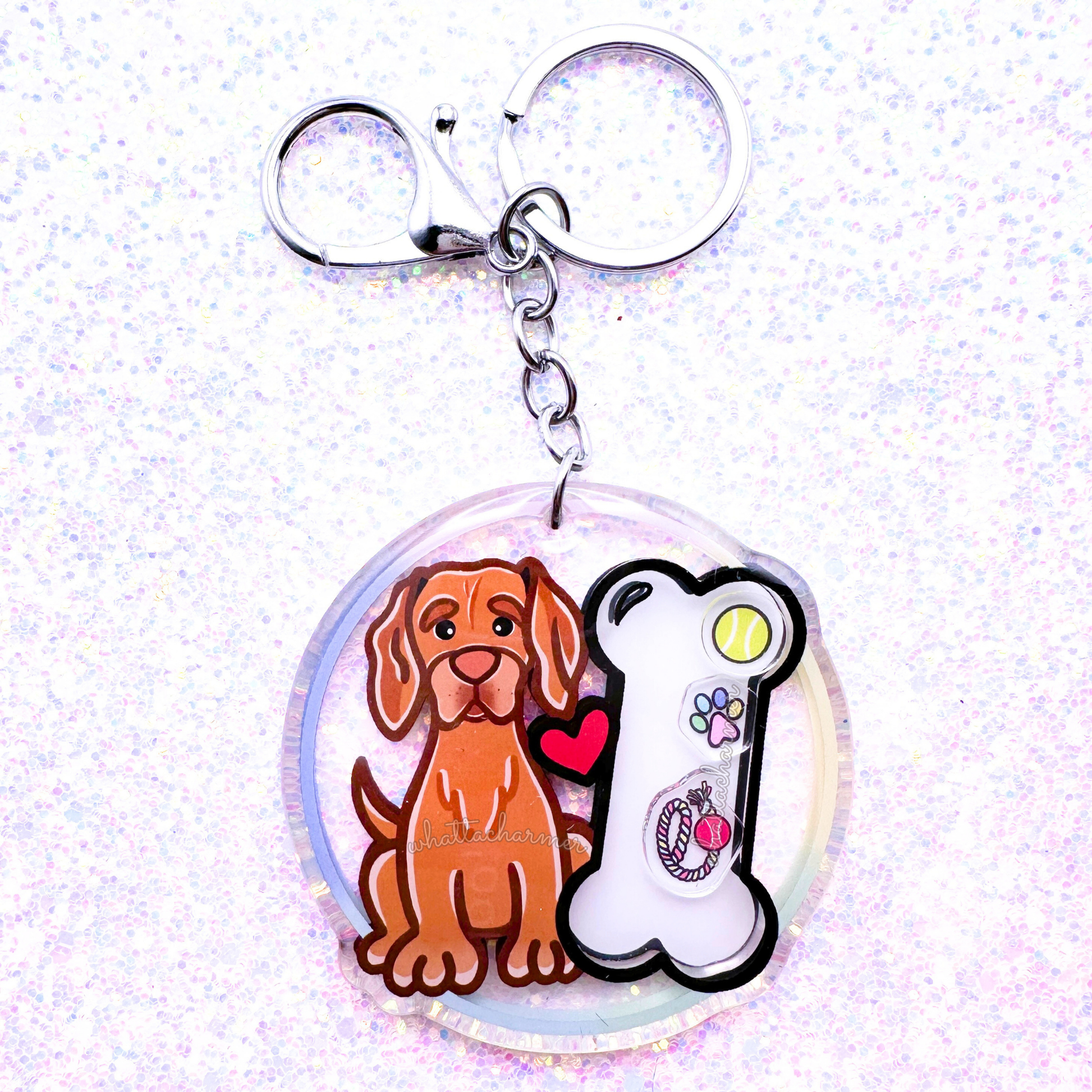 Vizsla Keychain