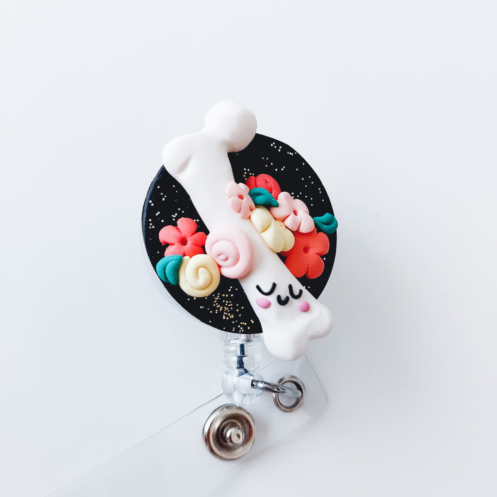Floral Orthopedics Badge Reel