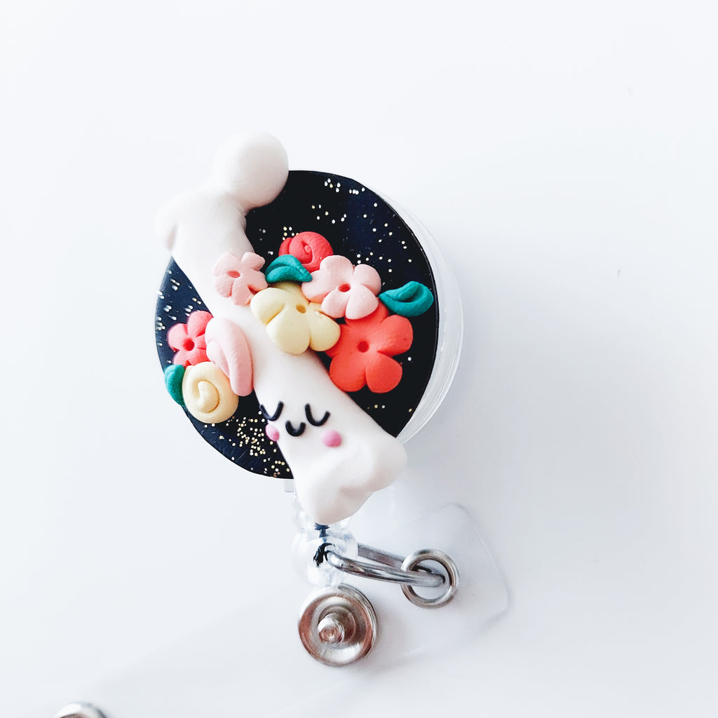 Floral Orthopedics Badge Reel
