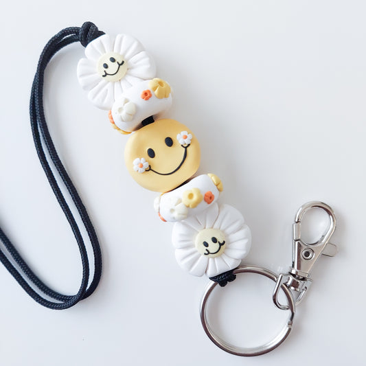 All Smiles and Daisies Lanyard