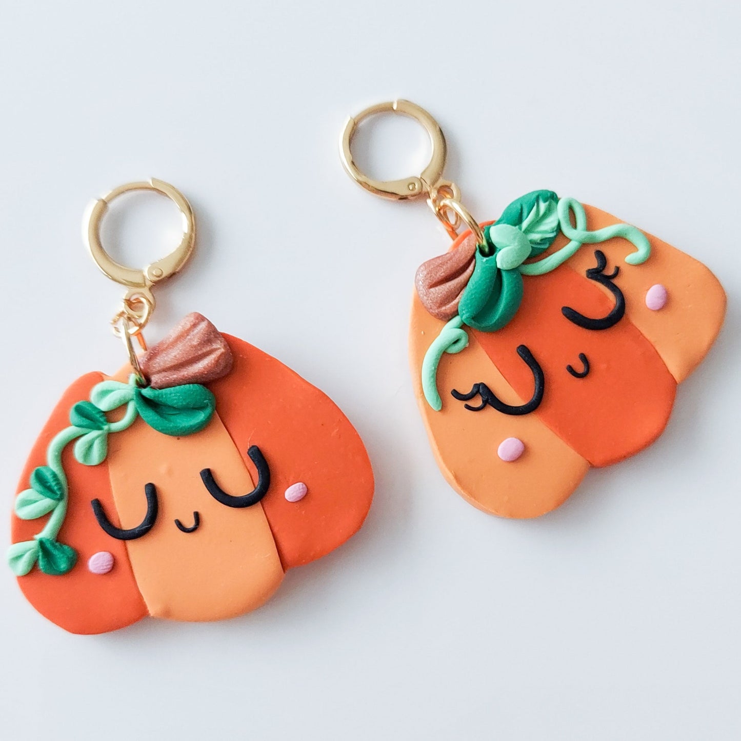 Pumpkin Dangle Earrings